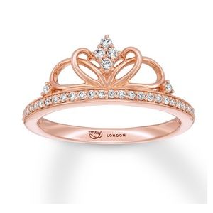 Emmy London Diamond Tiara Ring